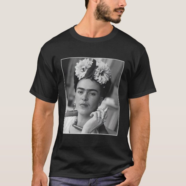 Smoking Frida T-Shirt (Front)