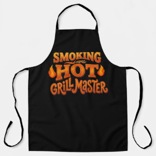 Smoking Hot Grill Master Apron - Funny BBQ Apron