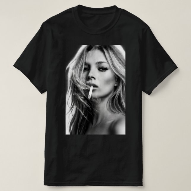Smoking Kate Iconic Pose Classic T-Shirt (Design Front)