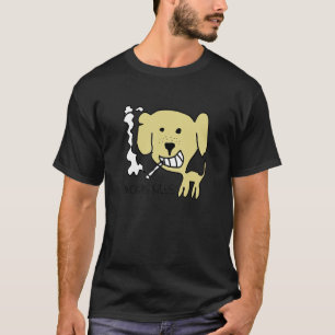Smoking Kills Dog T-Shirt