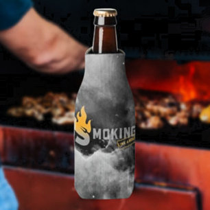 Smoking Like A Boss Bottle Cooler