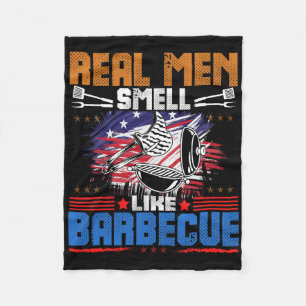 Smoking Meat Grilling Bbq Meat Smoker Fleece Blanket