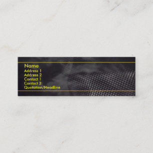 Smoking Metal Business Card