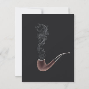 Smoking Pipe Card