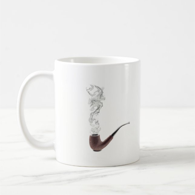 Smoking Pipe Mug (Left)