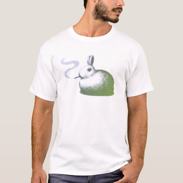 Smoking Rabbit T-Shirt (Front)