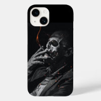 Smoking Skeleton Cigarette