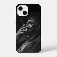Smoking Skeleton Cigarette