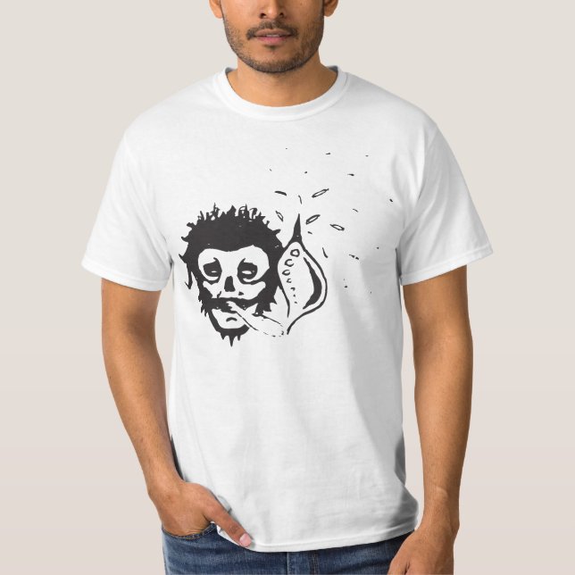 smoking skull T-Shirt (Front)