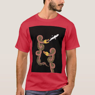 Smoking snakes Graphic  T-Shirt