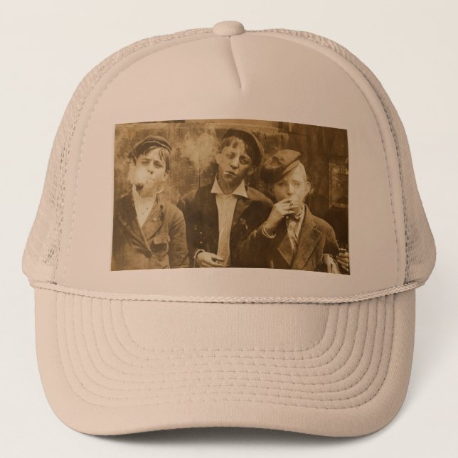 Smoking Trucker Hat (Front)