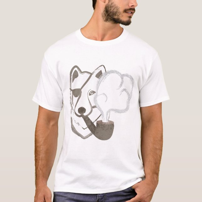 Smoking Wolf T-Shirt (Front)