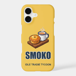 Smoko Phone Case, Pie and Cuppa Tradie Gift