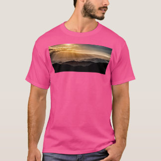 Smoky And Blue Ridge Mountains Ocean Of Light Acti T-Shirt