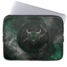 Smoky Emerald Bull Timing Quote Design