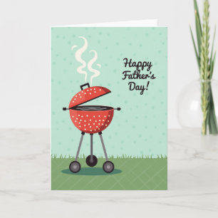 Smoky Fathers Day Scene Card