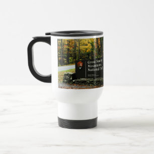 Smoky Mountain Nat'l Park Autumn Sign Traveller Travel Mug