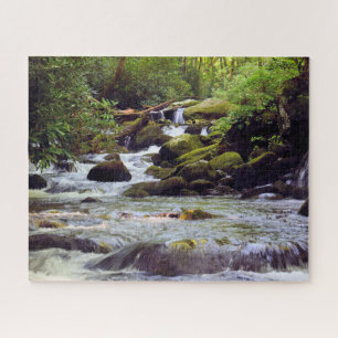 Smoky Mountain Stream - 16x20 Jigsaw Puzzle