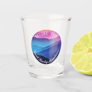 Smoky Mountain Sunset  Shot Glass