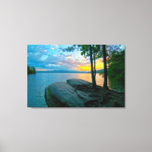 smoky mountains canvas print