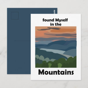 Smoky Mountains Found Myself In The Mountains Postcard