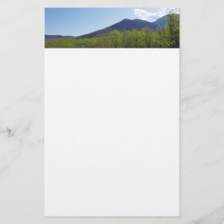 Smoky Mountains in Spring Landscape Stationery