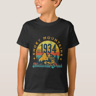 Smoky Mountains Nature Mountains Hiking Outdoors V T-Shirt