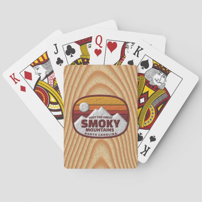 Smoky Mountains    Playing Cards (Back)