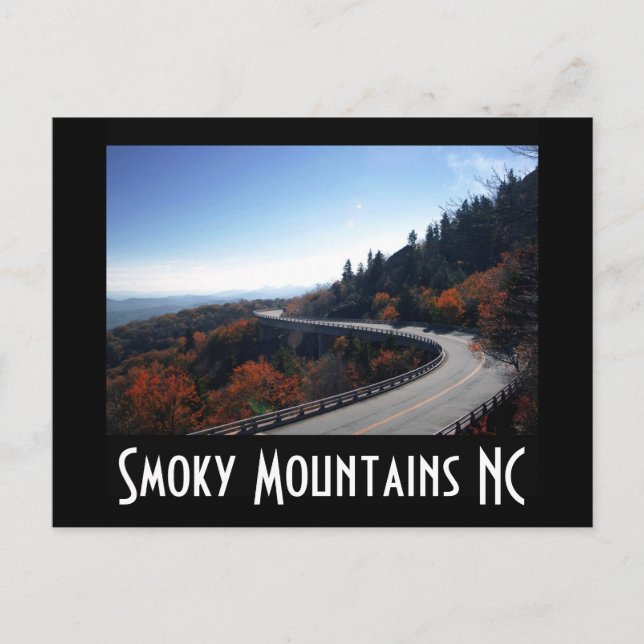 smoky mountains postcard (Front)