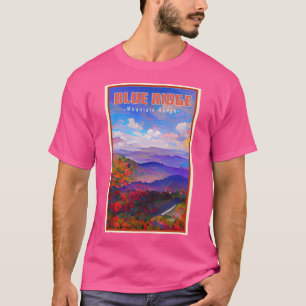 Smoky Mountains Travel Blue Ridge Mountains T-Shirt