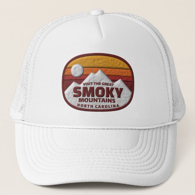 Smoky Mountains     Trucker Hat (Front)