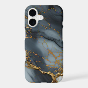 Smoky Onyx Marble with Golden Veins