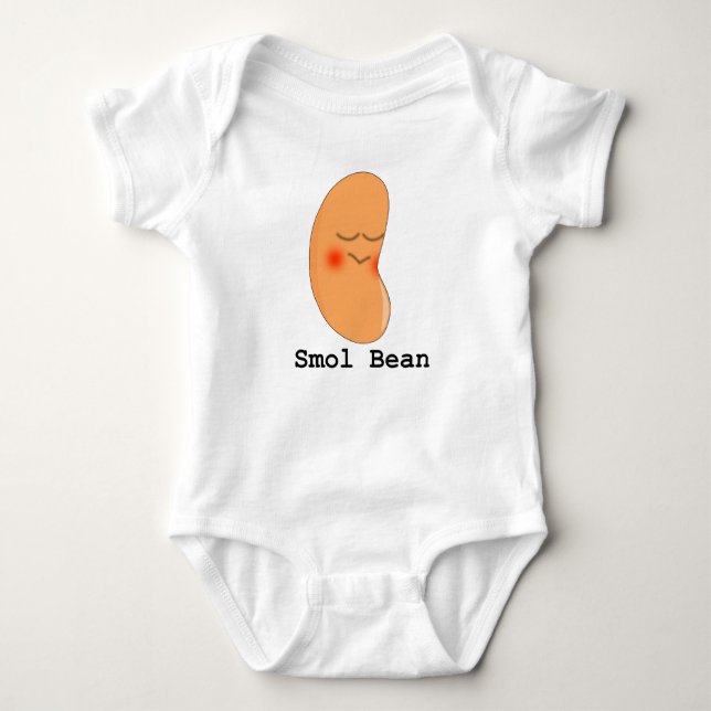 Smol Bean Baby suit Baby Bodysuit (Front)