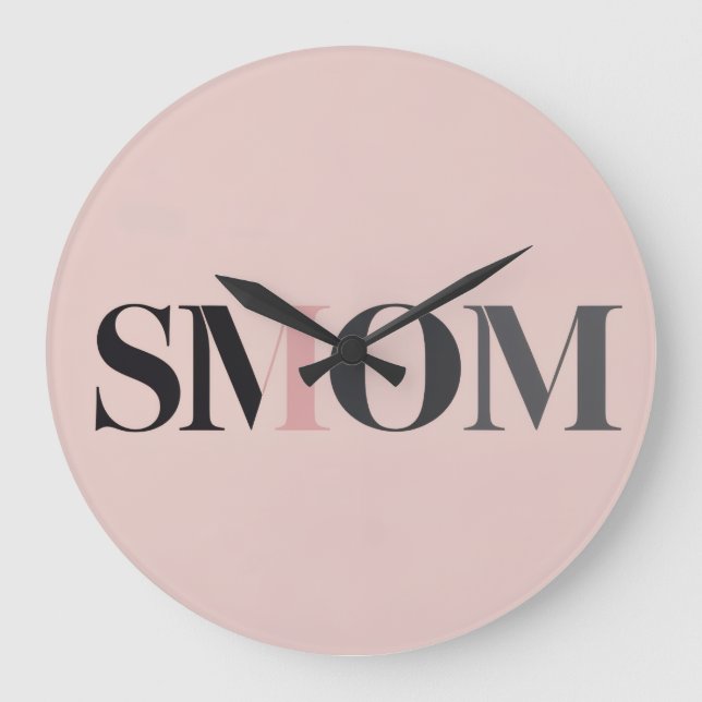 Smom Clock Gift (Front)