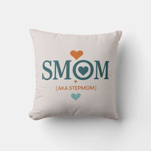 Smom Clock Gift Cushion (Front)