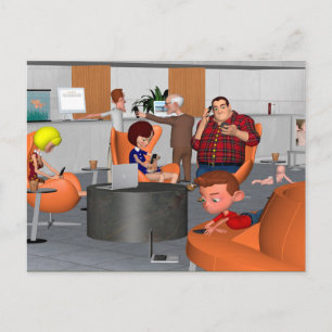 Smombies Postcard