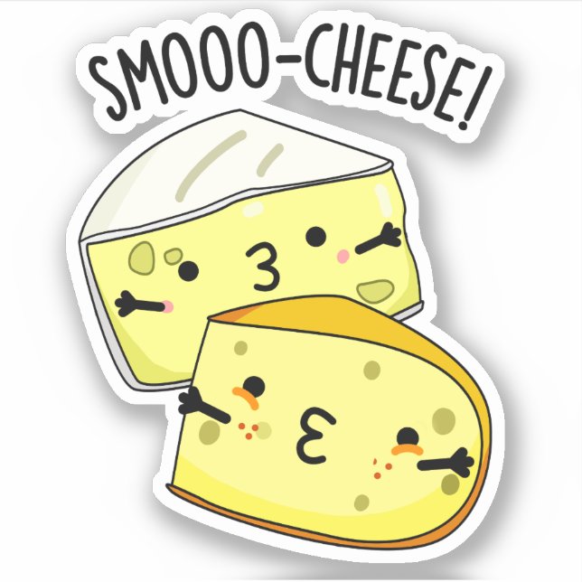 Smoo-cheese Funny Cheese Pun  (Front)