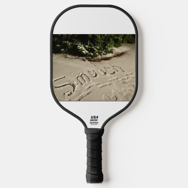 Smooch" Beach Sand Pickleball Paddle (Front)