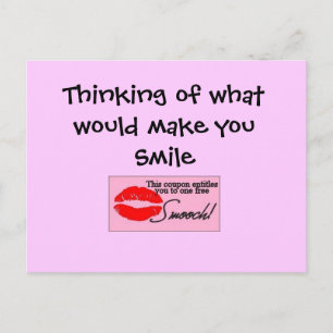 Smooch Postcard