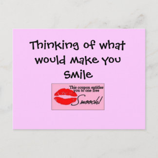 Smooch Postcard