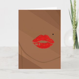 SMOOCHES - BROWN CARD