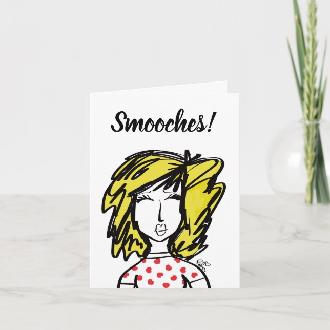Smooches! Card (Front)