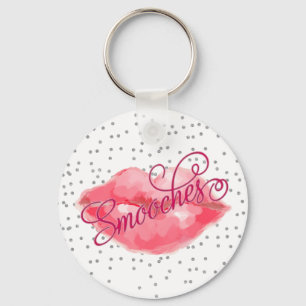 Smooches Key Chain