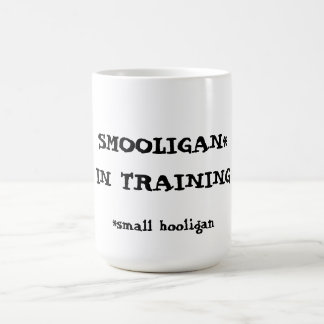 Smooligan in training coffee mug