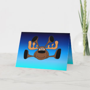 Smooshy the Flying Moose Holiday Card