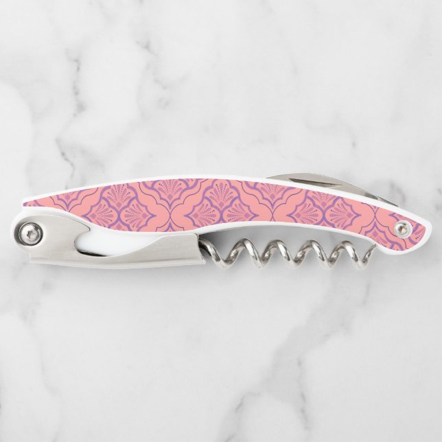 Smooth Arabesque - Mystic Geometric Pattern Corkscrew (Front)