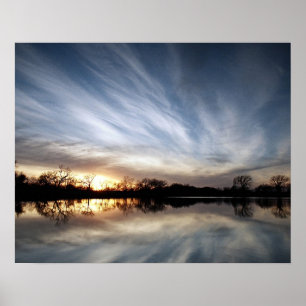 Smooth as Glass Poster