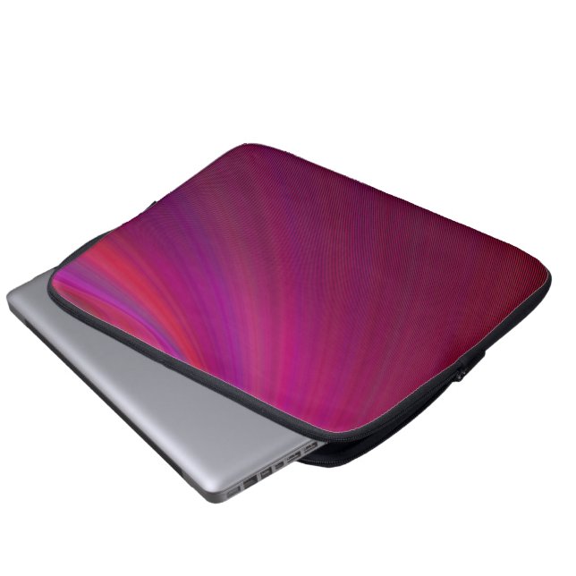 Smooth Background Purple Electronics Bag - Unique (Front Bottom)