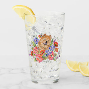 SMOOTH Chow 16 oz glass-design front & back Glass