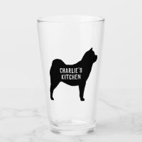 Smooth Chow Silhouette Personalised Dog Breed